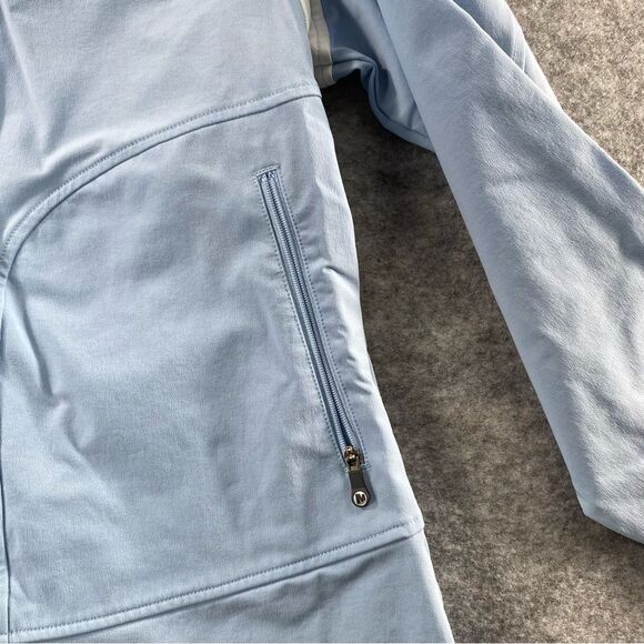 Merrell Womens Blue/White Full Zip Performance Jacket Size LG - Picture 4 of 11